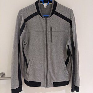 Gray Calvin Klein Bomber Jacket